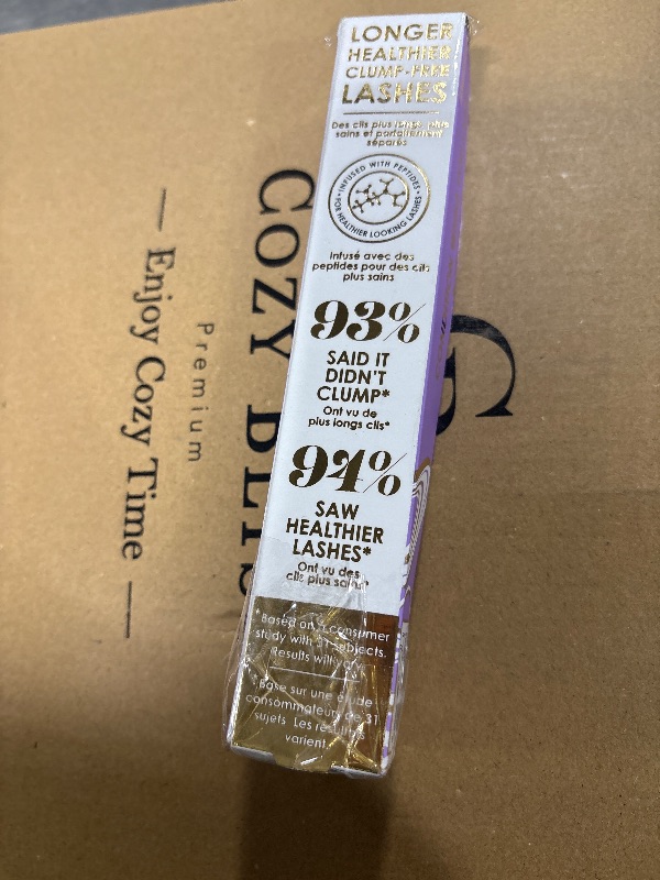 Photo 1 of Grande Cosmetics GrandeMASCARA Conditioning Peptide Mascara - Buildable Volume & Length, Water-Resistant & Clump-Free, Lash & Extension Friendly, Brown (0.20 oz)