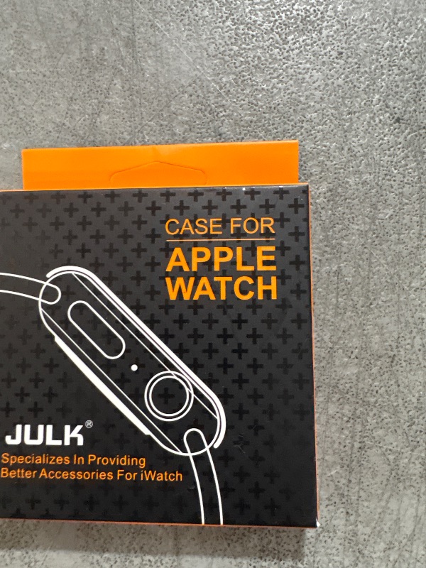 Photo 1 of [2-Pack] Julk 41mm Case for Apple Watch Series 9 / Series 8 / Series 7 Screen Protector, Overall Protective Case TPU HD Ultra-Thin Cover for iWatch, Transparent