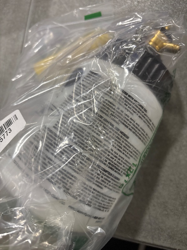 Photo 1 of Chapin G364D Made in The USA 32 Ounce Professional Lawn and Garden Hose-End Sprayer with 16 Mixing Rations on The Metering Dial, Built-in Anti-Siphon, Translucent White