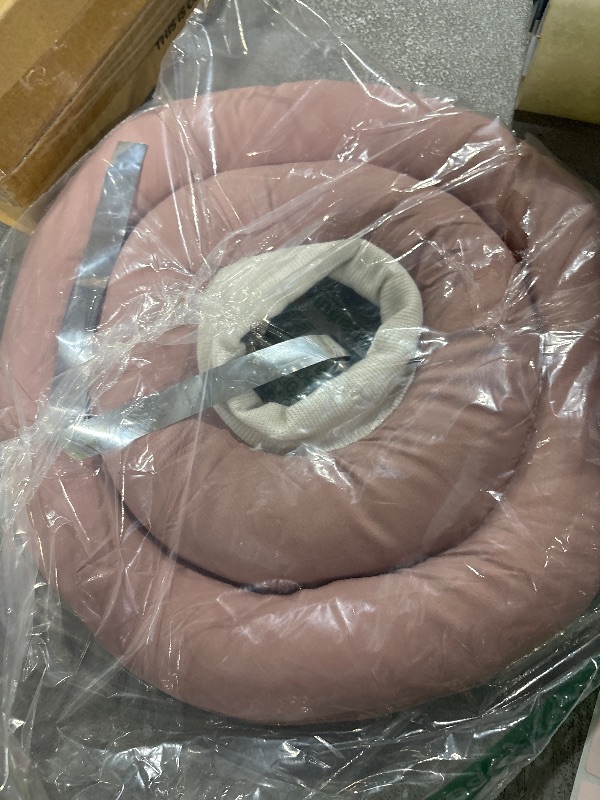 Photo 1 of Dog Cones for Small Dogs,Comfortable Adjustable Soft Dog Cone Alternative After Surgery,Elizabethan Donut Collar for Small Dogs Recovery,Different Sizes for Cats,Medium Dogs and Small Dogs
