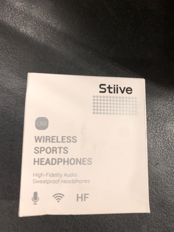 Photo 1 of Stiive Bluetooth Headphones, 5.3 Wireless Sports Earbuds IPX7 Waterproof with Mic, Stereo Sweatproof in-Ear Earphones, Noise Cancelling Headsets for Gym Running Workout, 16 Hours Playtime - GreenBlack