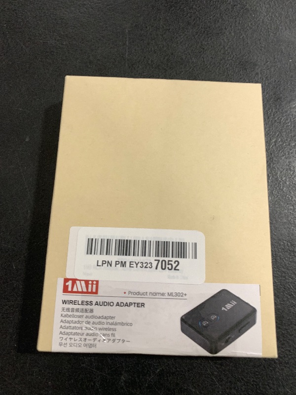 Photo 1 of 1Mii RCA Bluetooth 5.3 Adapter for TV, 3.5mm AUX Bluetooth Transmitter Receiver for 2 AirPods or Headphones, Home Stereo, Speakers, Projector, Treadmills, PC, with Volume Control, aptX Low Latency