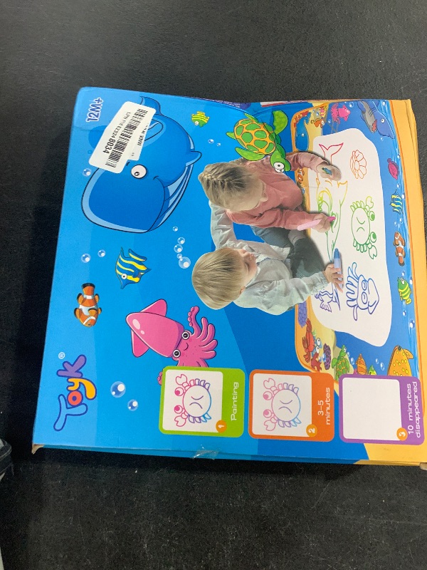 Photo 1 of Water Doodle Mat - Kids Painting Writing Color Doodle Drawing Mat Toy Bring Magic Pens Educational Toys for Age 2 3 4 5 6 7 Year Old Girls Boys Age Toddler Gift