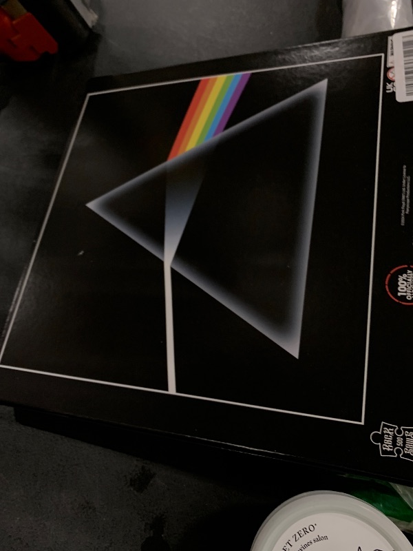 Photo 1 of Pink Floyd Rock Saws Dark Side of The Moon 500pc Puzzle (500 Piece Jigsaw Puzzle) - Glare Free - Precision Fit - Officially Licensed Pink Floyd Merchandise & Collectibles - 12x12 Inches