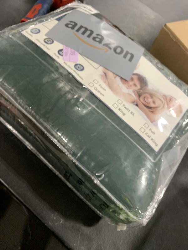 Photo 1 of CozyLux Full Size Comforter Sets Emerald Green - 7 Pieces Bed in a Bag Full, Luxury Soft Bed Set for All Seasons, Bedding Set with Down Alternative Comforter, Sheets, Pillowcases & Shams