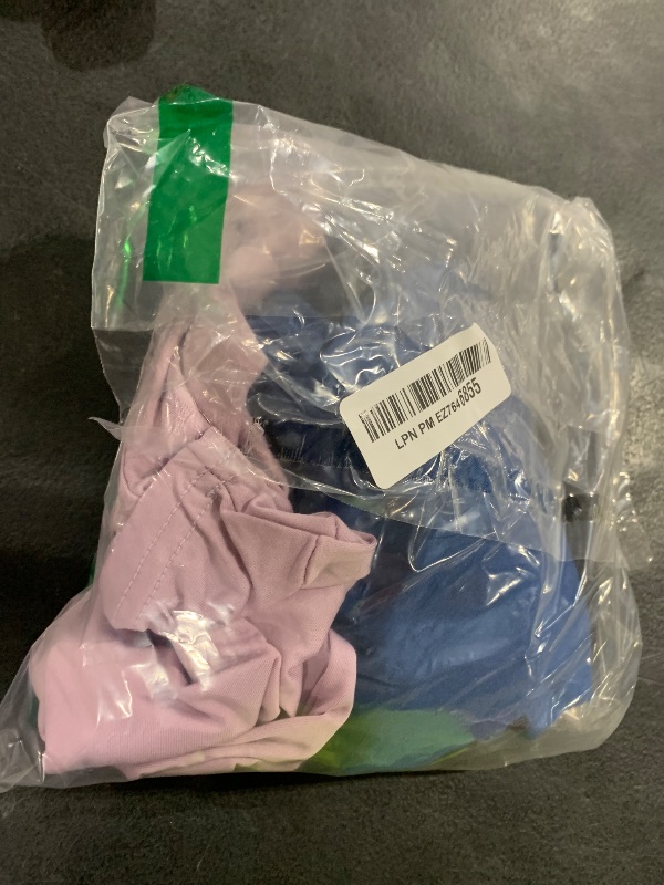 Photo 1 of Real Essentials 5 Pack: Girls Short Sleeve Dry-Fit Crew Neck Active Athletic Performance T-Shirt - Set 1, M (10-12)