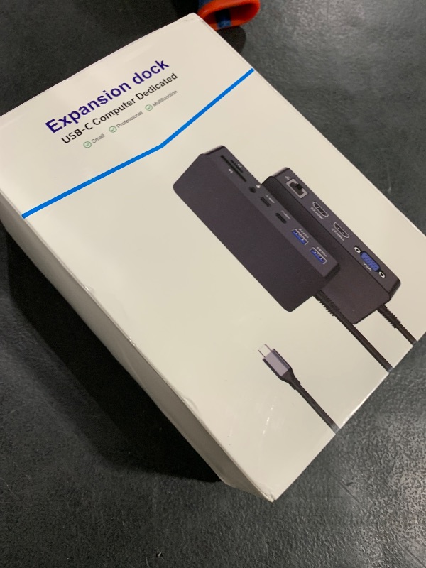 Photo 1 of Microsoft Surface Thunderbolt 4 Dock Triple Display 4K HDMI*2+VGA, 12 in 1 Surface Docking Station with Power Adapter for Microsoft Surface Pro 11/10/9/8/X/7+/7, Laptop 7/6/5/4/3, Laptop Go, Studio