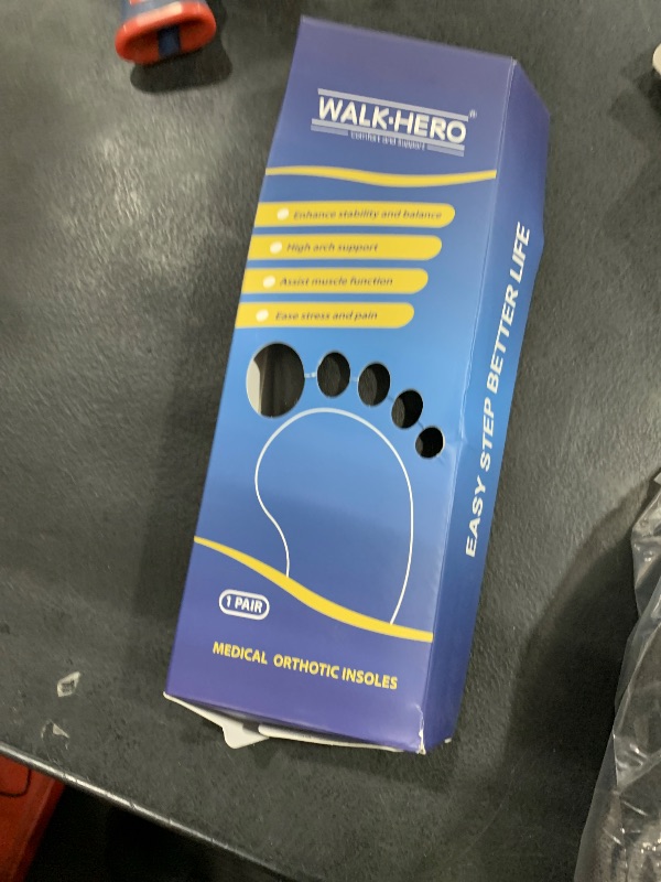 Photo 1 of Plantar Fasciitis Insoles for Men Women - Orthotics Inserts, Shoe Insoles Arch Support Flat Feet Inserts Work Boot Insoles for Standing All Day (Mens 8-8 1/2 | Womens 10-10 1/2)