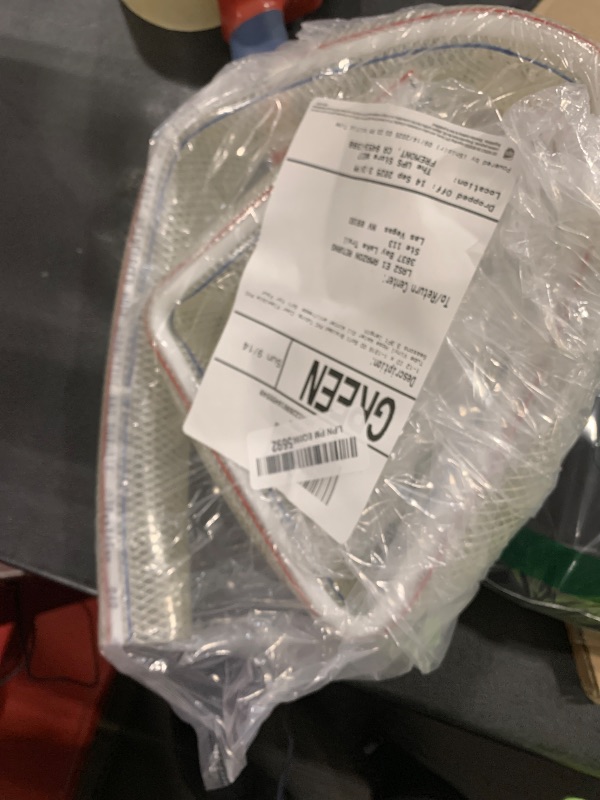 Photo 1 of 1-1/2" ID x 1-13/16" OD Soft Braided PVC Tubing, Clear Flexible PVC Tube Vinyl Hose Water Oil Winter antifreeze & Soft for Four Seasons (3.3Ft length)