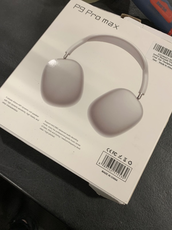 Photo 1 of Awrotye Bluetooth Over Ear Headphones with Mic,Wireless and Wired Headset with 32 Hours Playtime,Deep Bass Lightweight Earphones Fitting in Sports,Gym,Workout,Office for iOS/Android/Laptop-Silver