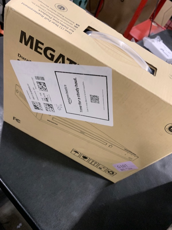 Photo 1 of MEGATEK Region-Free HDMI DVD Player for TV, Compact CD/DVD Player for Smart TV, USB Port, Plays All Region DVDs & Multi Formats, Metal Housing, HDMI/RCA Cables & Remote Included