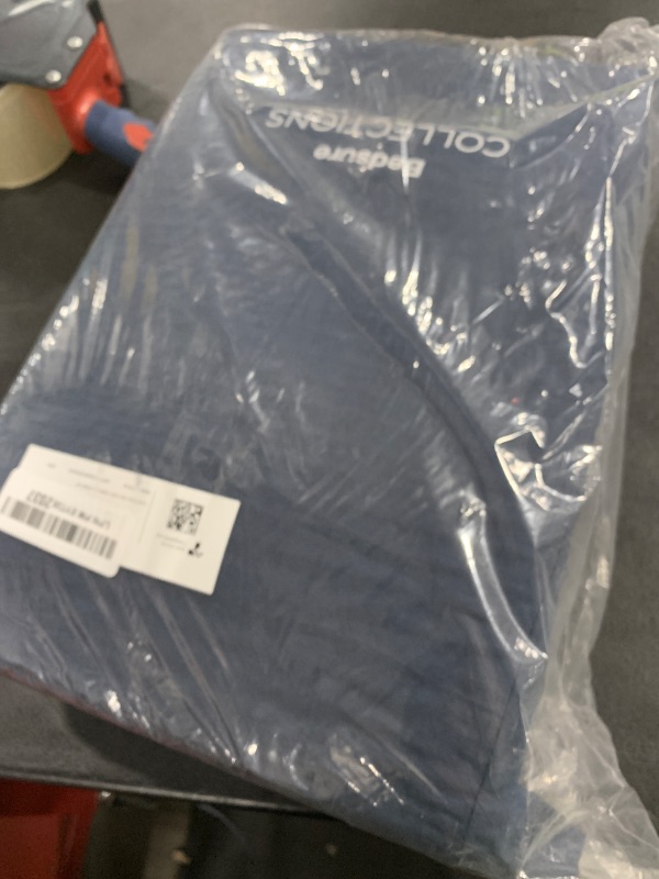 Photo 1 of Bedsure Cotton Duvet Cover King - 100% Cotton Waffle Weave Navy Blue Duvet Cover King Size, GentleSoft™ and Breathable Bedding Set for All Season, 3 Pieces, 104"x90"