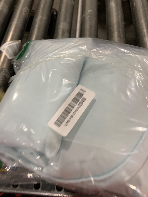 Photo 1 of Head Stabilizing Pillow Neck Stabilizer Wedge for Sleeping Upright After Cervical Fusion Surgery Cradle Medical Positioning Bedridden Patient Posture Corrector(Cooling Fabric)