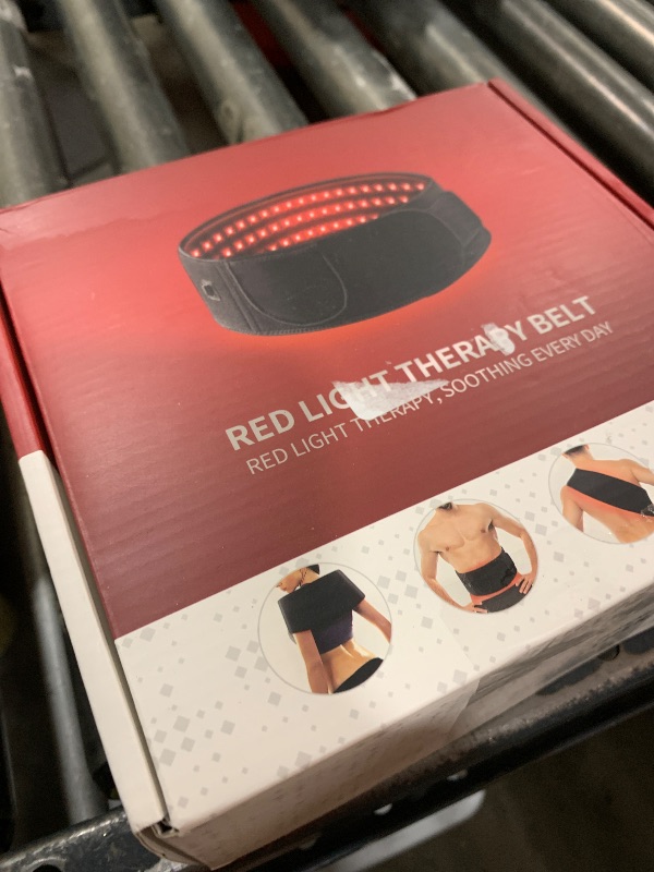 Photo 1 of Red Light Therapy for Body, Infrared Light Therapy for Shoulder Waist Muscle Pain Relief, Upgraded 3 in 1 Led Beads, 660nm Red Light &850nm Near Infrared Light Therapy Belt Wrap Timer Remote Control