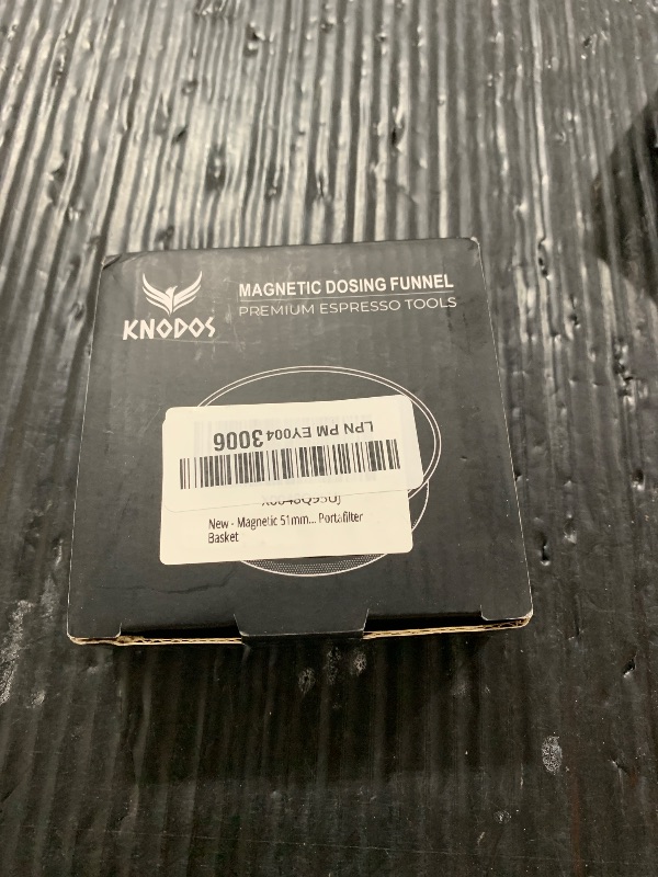 Photo 1 of KNODOS 51mm Magnetic Dosing Funnel and Espresso Puck Screen Kit- Premium Portafilter Funnel And Puck Filter For 51 mm Portafilter Basket