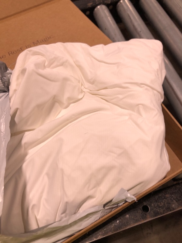 Photo 1 of REST® Evercool®+ Top Sheet, Cali King/King Size, Arctic White, 104"X108" (1 Flat Sheet only)