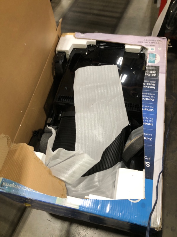 Photo 1 of Midea Duo 14,000 BTU (12,000 BTU SACC) High Efficiency Inverter, Ultra Quiet Portable Air Conditioner, Cools up to 550 Sq. Ft., Works with Alexa/Google Assistant, Includes Remote Control & Window Kit