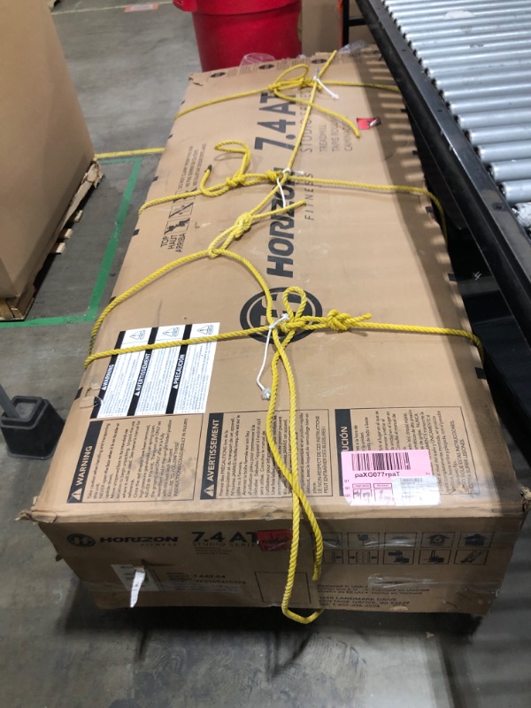 Photo 1 of Horizon Fitness 7.4 at Studio Series Smart Treadmill with Bluetooth and Incline, Heavy Duty Folding Treadmill 350 lbs Weight Capacity, Pro Running Machine for Home Exercise and Running with Apps