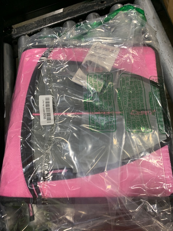 Photo 1 of Case-it Mighty Zip Tab Zipper Binder, 3" O-Ring with 5-Color tabbes, Expanding File Folder and Shoulder Strap and Handle, D-146-Light Pink