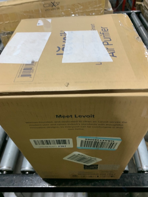 Photo 1 of LEVOIT Air Purifier for Home Bedroom Dorm Room, Smart WiFi Alexa Control, AHAM VERIFIDE, 3-in-1 Filter with HEPA Sleep Mode for Allergens, Pollutants, Smoke, Dust, Core 200S-P, White