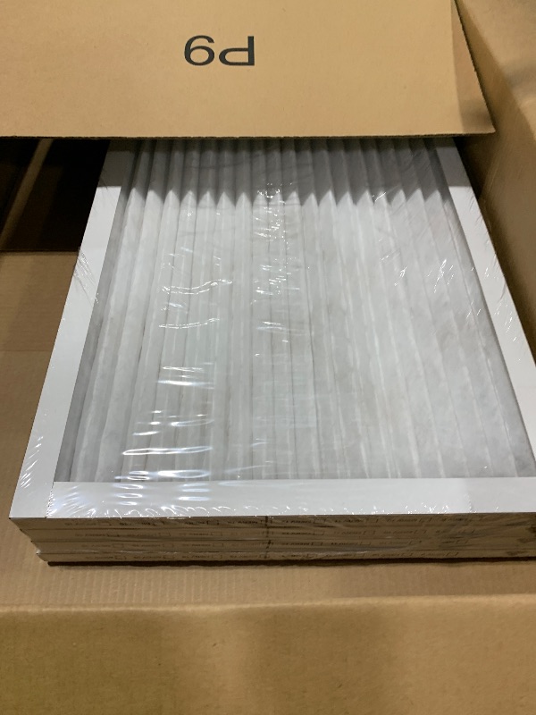 Photo 1 of BNX TruFilter 16x25x1 Air Filter MERV 13 (4-Pack) - MADE IN USA - Electrostatic Pleated Air Conditioner HVAC AC Furnace Filters for Allergies, Pollen, Mold, Bacteria, Smoke, Allergen, MPR 1900 FPR 10