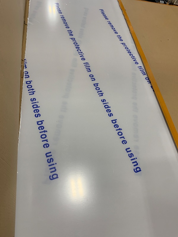 Photo 1 of [Large Size] Crystal Clear 1/5" Thick 59" x 47" Heavy Duty Hard Chair Mat, Can be Used on Carpet or Hard Floor