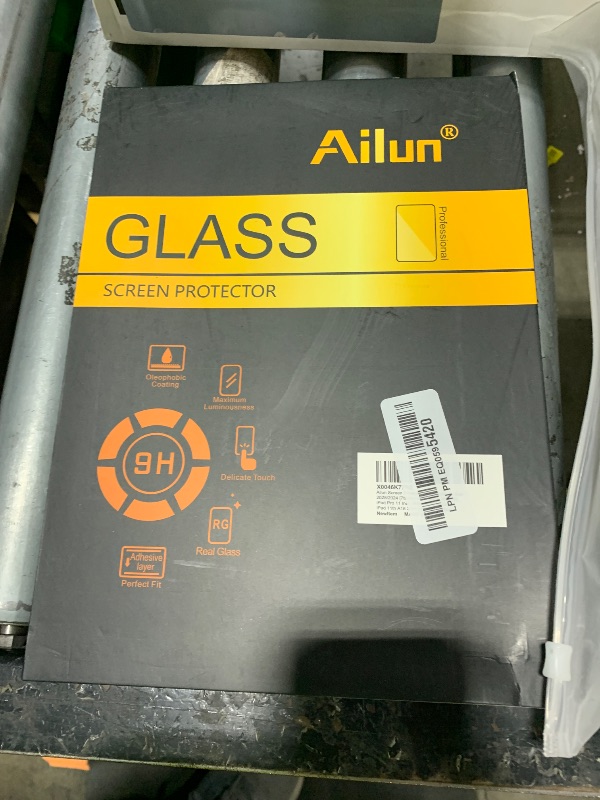 Photo 1 of Ailun Screen Protector for iPad Air 11 Inch 2025/2024 [7th/6th Generation, M3/M2], iPad Pro 11 Inch 2024 5th Generation Tempered Glass [Face ID & Apple Pencil Compatible] Case Friendly[2 Pack]