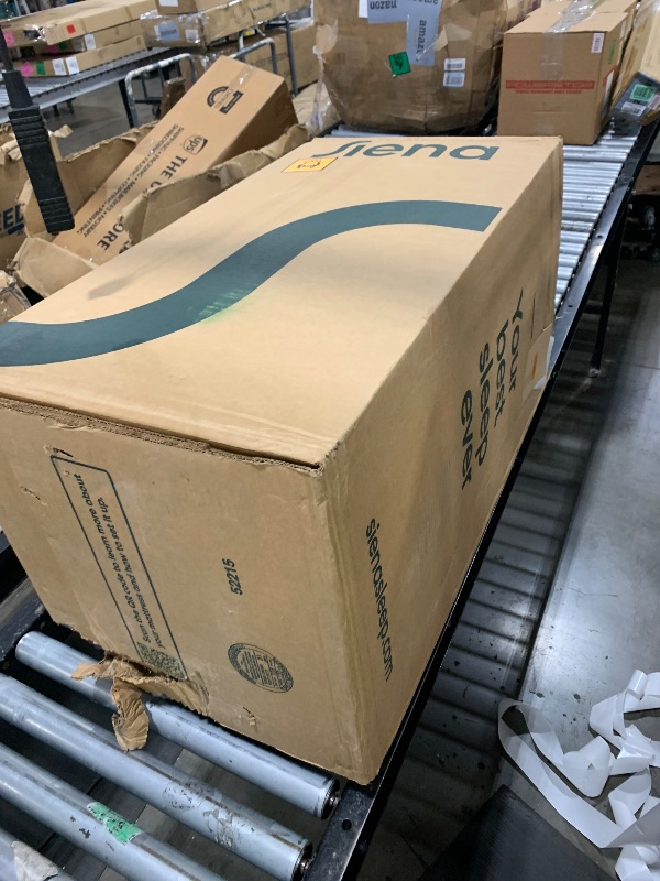 Photo 1 of Siena 10” Queen Hybrid Firm Mattress - Memory Foam & Innerspring System - 180 Night Trial - Premium Pressure-Relieving Layers - 10 Year Warranty - Mattress in a Box - CertiPUR-US Certified