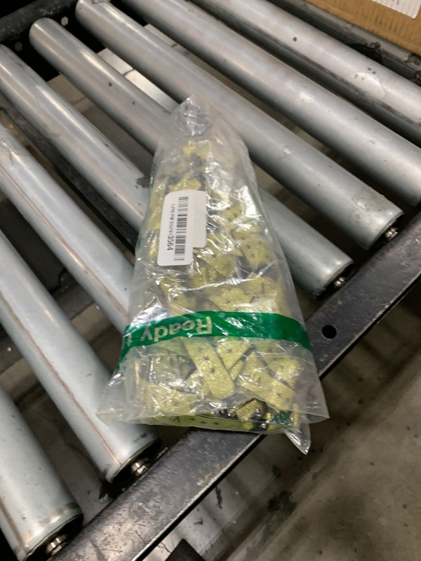 Photo 1 of 100 Pack VIP Metallic Wristbands for Event | Premium Cloth Wristband with Lurex Jacquard Weaving | Shimmering VIP Lettering Wristband for Events, Festivals and Access Control |Gold