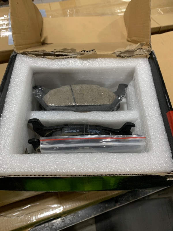 Photo 1 of A-Premium Front & Rear Ceramic Disc Brake Pads Set Compatible with Select Chevy, GMC and Hummer Models - Silverado Sierra 1500 HD, Avalanche, Sierra Yukon XL 2500 Sierra 3500, H2, with Hardware, 8 Pcs
