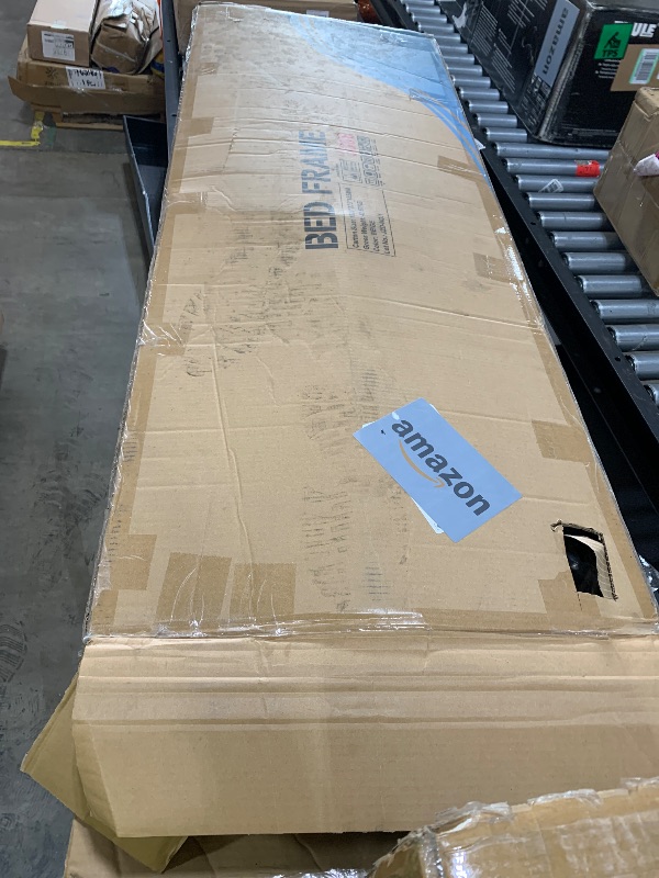 Photo 1 of *MISSING PIECES** VECELO Full Size Upholstered Bed Frame with 4 Drawers and Headboard, Velvet Platform Storage Bedframe, Wooden Slats Support, No Box Spring Needed,Beige