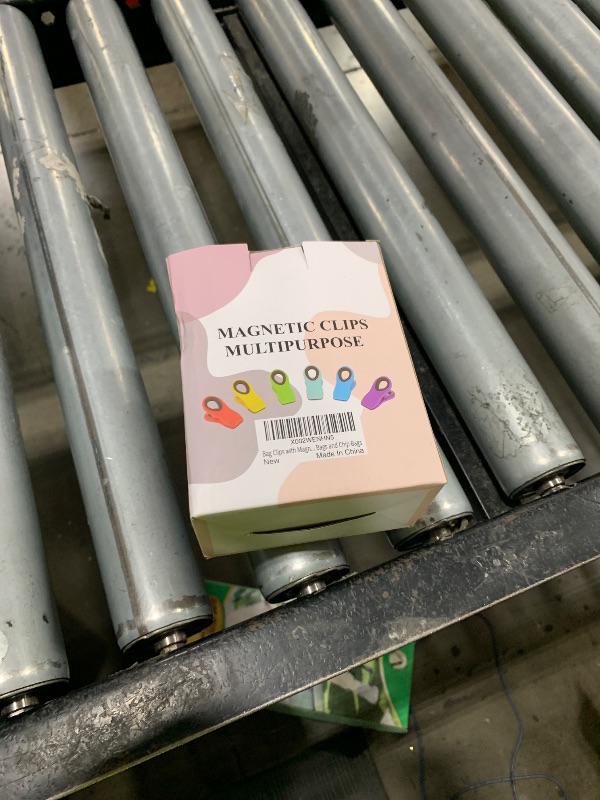 Photo 1 of 12 Pack Chip Clips, Magnetic Bag Clips with Airtight Seal for Chips, Bread, Snacks, Fridge Organizer Kitchen Storage Clips Multicolor