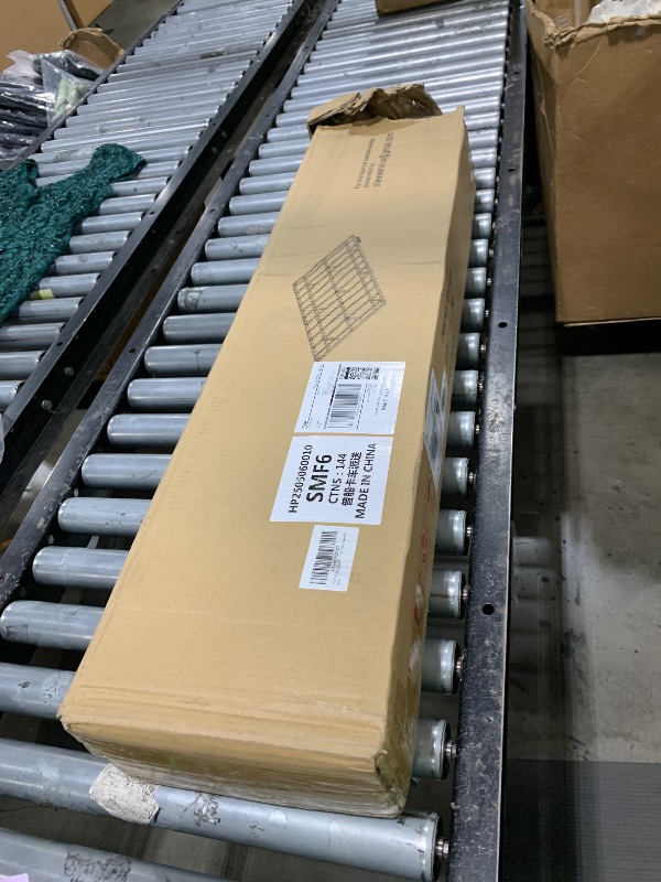 Photo 1 of OLEVS King Size Floating Bed Frame, Metal Platform, with LED Light and Charging Station, No Box Spring Needed, Noise-Free, Easy Assembly