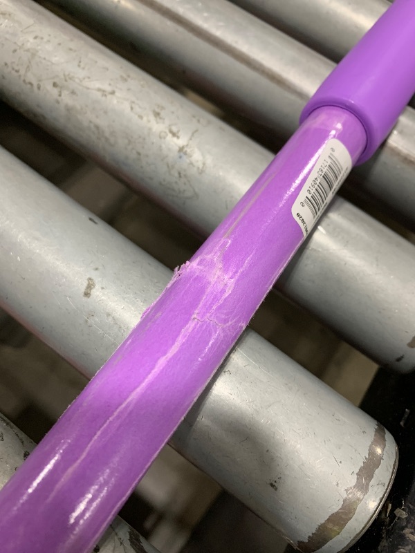 Photo 1 of SPARTA 41225EC68 Fiberglass Broom Handle, Mop Handle, Replacement Handle With Acme Threaded Tip For Commercial Cleaning, 48 Inches, Purple