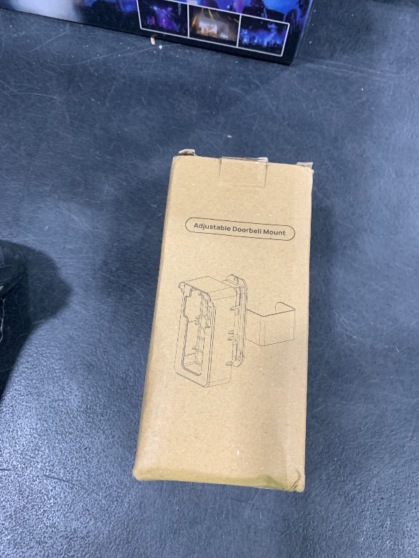 Photo 1 of Adjustable Doorbell Mount with Ring Blink: Anti Theft Video No Drill Angle Camera Holder for Apartment Door - Mounting Bracket Corner Accessories Wedge Kit Renter Friendly for Home House Dorm Office