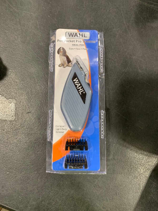 Photo 1 of Wahl Pocket Pro Compact Trimmer for Touching Up Around Dogs and Cats Eyes, Ears, and Paws - Model 9961-900