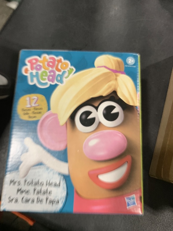 Photo 1 of Mr. Potato Head Mrs. Potato Head Set with 12 Parts and Pieces, Toddler and Preschool Toys for 2 Year Old Boys and Girls and Up
