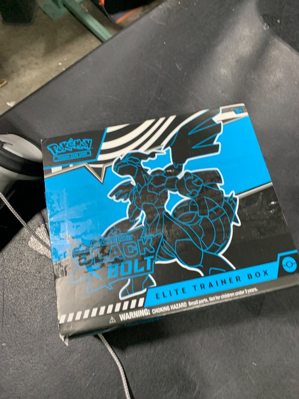 Photo 1 of Pokemon TCG Scarlet & Violet 10.5 Black Bolt Elite Trainer Box