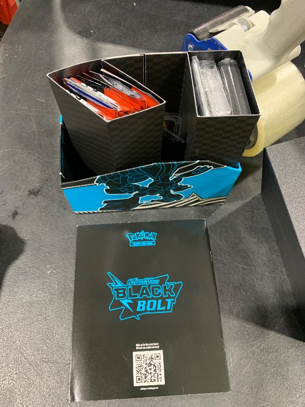 Photo 1 of Pokemon TCG Scarlet & Violet 10.5 Black Bolt Elite Trainer Box