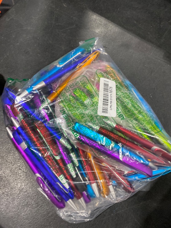 Photo 1 of Lincia 100 Pcs Bible Verse Ballpoint Pens Bulk Retractable Medium Point Pens with Black Ink Inspiration Thank You Gifts for Teacher, Back to School, Christmas