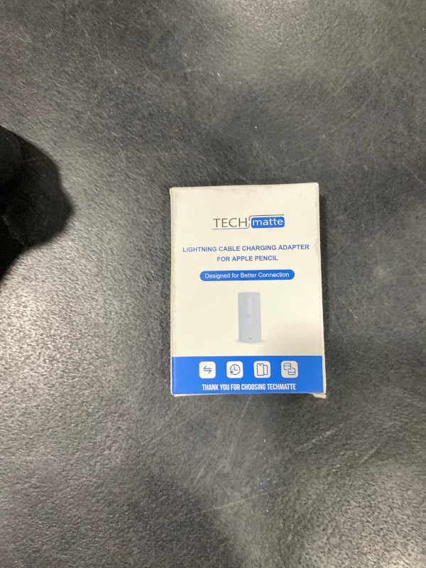 Photo 1 of TechMatte Charging Adapter Compatible with Apple Pencil 1st Generation,Female to Female Charger Connector (2-Pack Charging ONLY)
