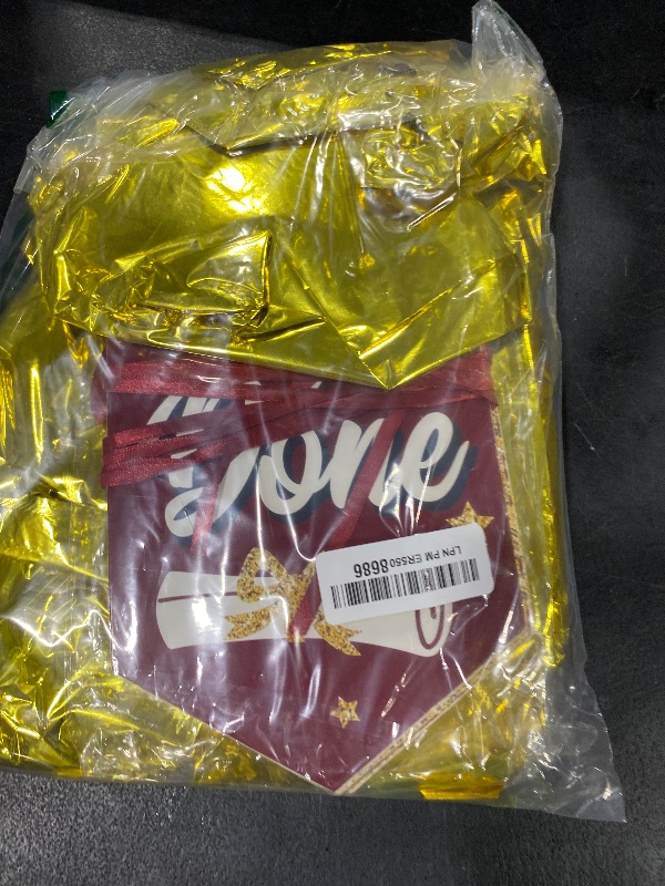Photo 1 of 2025 Graduation Party Decorations Class of 2025 Congrats Grad Honeycomb Centerpieces Congratulate Graduation Table Toppers for Graduation Party Favor Supplies Maroon 8Pcs