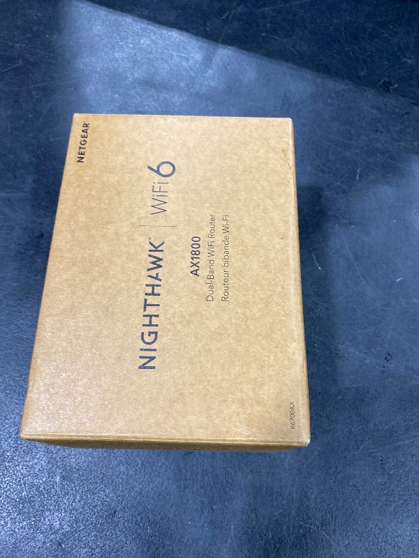 Photo 1 of NETGEAR 4-Stream WiFi 6 Router (R6700AX) – Security Features, AX1800 Wireless Speed (Up to 1.8 Gbps), Covers up to 1,500 sq. ft., 20 Devices – Free Expert Help