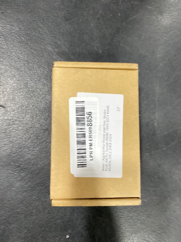 Photo 1 of ApplianPar Front and Rear Brake Pads Kit for Suzuki RM80 1996-2001 RM85 RM85L 2002 2003 2004