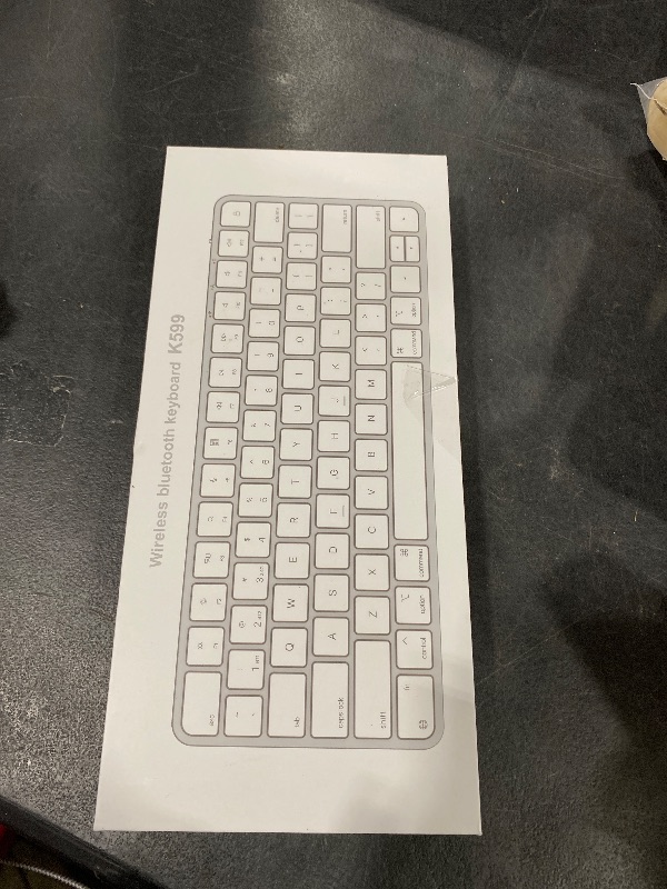 Photo 1 of ULSOU Wireless Keyboard for Mac, Bluetooth/2.4G USB Dual-Channel Connection, Multi Device, Rechargeable Bluetooth Keyboard Compatible with Mac, iPad, iPhone