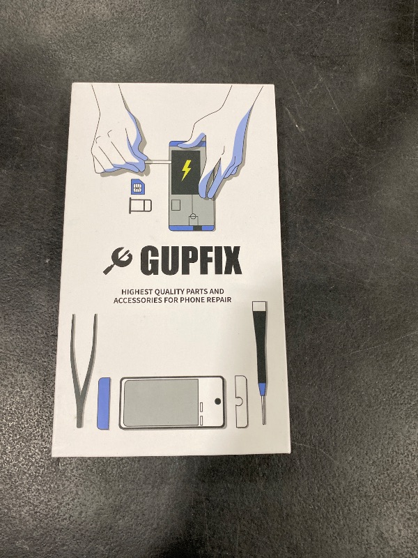 Photo 1 of GUPFIX Back Glass Replacement for iPhone 14Plus with Repir Tools, Big Hole Rear Back Cover Glass Replacement All Carriers with Pre-Installed Adhesive and Repairing Tool Kits