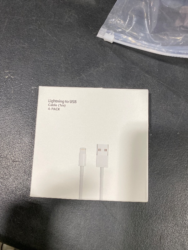 Photo 1 of 4Pack [Apple MFi Certified] Charger Lightning to USB Charging Cable Cord Compatible iPhone 14/13/12/11 Pro/11/XS MAX/XR/8/7/6s Plus,iPad Pro/Air/Mini,iPod Touch