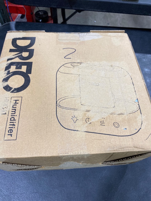 Photo 1 of Dreo Humidifiers for Bedroom, 4L Top Fill for Large Room, 36H Runtime, 28 dB Quiet Supersized Cool Mist Air Humidifier for Baby Nursery, Plants, Indoor, Night Light, Easy to Clean & Fill