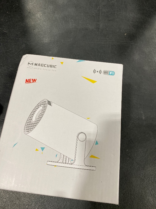 Photo 1 of Magcubic 2025 Upgraded HY300PRO Mini Projector with WiFi and Bluetooth, Portable Projector 4K Support, Auto Keystone, 180 Degree Rotation, Smart Proyector for Home Outdoor Android 11