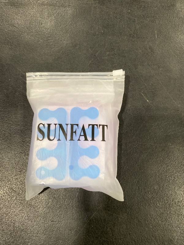 Photo 1 of SUNFATT Toe Separators for Pedicure,Toe Separators for Nail Polish,Pedicure Toe Spacers,Toe Spacers use for separation of toenails or nails,Soft Gel Toenail Spacers Pedicure Kit.(6pcs)